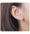 Silver Stud Earring STS-5920